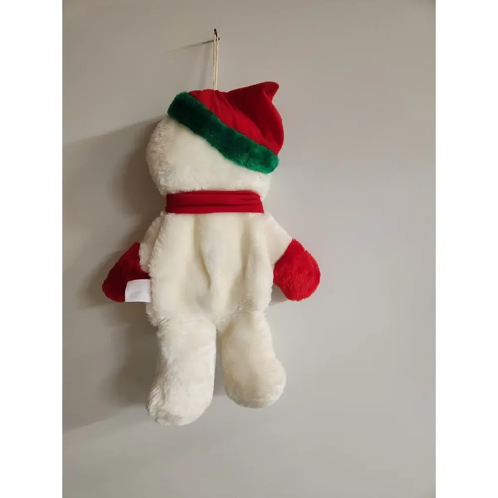 Vtg Fairview 1988 3D Snowman Christmas Stocking